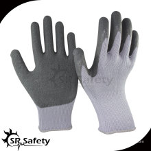 Guantes de Palm / Polycotton recubiertos de látex / Arrugas-Acabado / guantes de latex más baratos